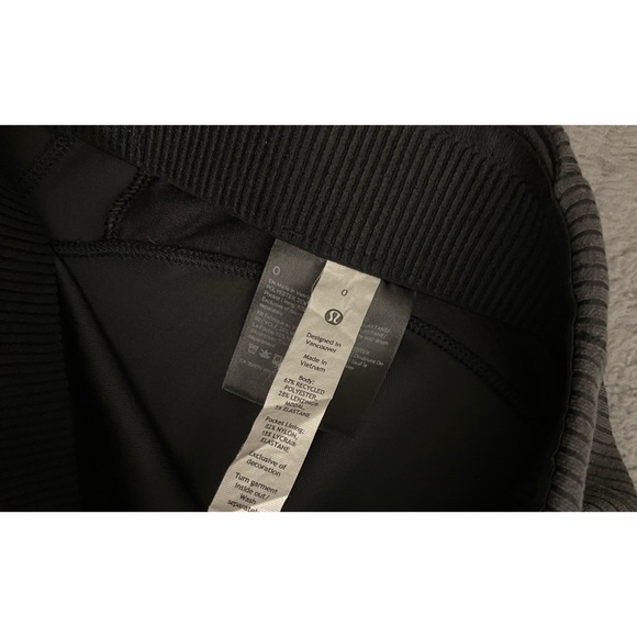 lululemon ribbed softstreme zip-leg 25” pant - Picture 9 of 9